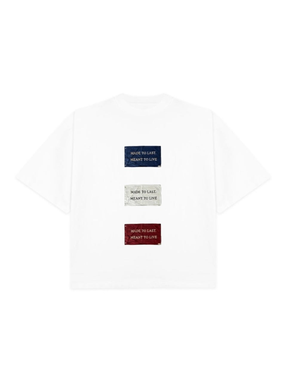 The Tricolor Banner Tee