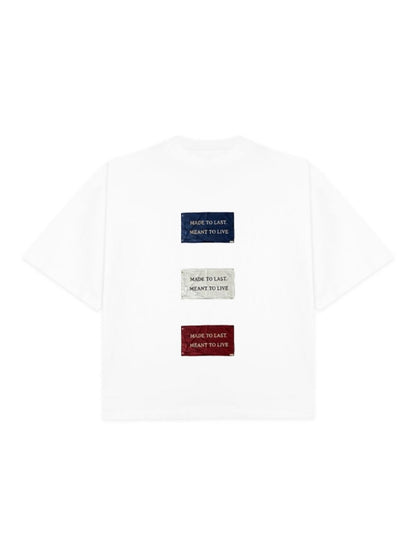 The Tricolor Banner Tee