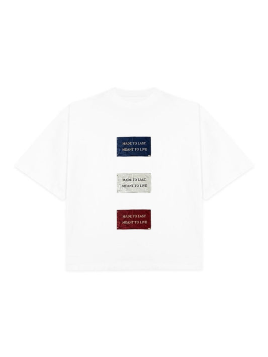 The Tricolor Banner Tee