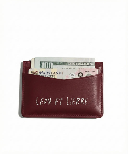 Léon et Lierre cardholder
