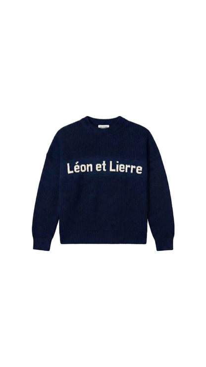 The Léon et Lierre Midnight Ribbed Knit