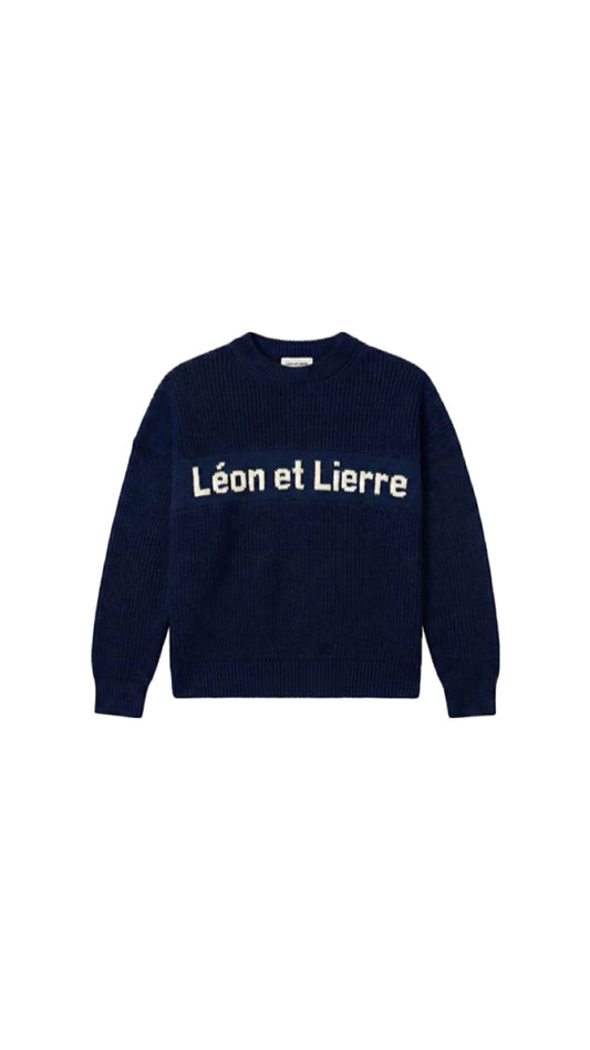 The Léon et Lierre Midnight Ribbed Knit